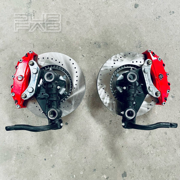 Hybrid Spindle Disc Brake Combo